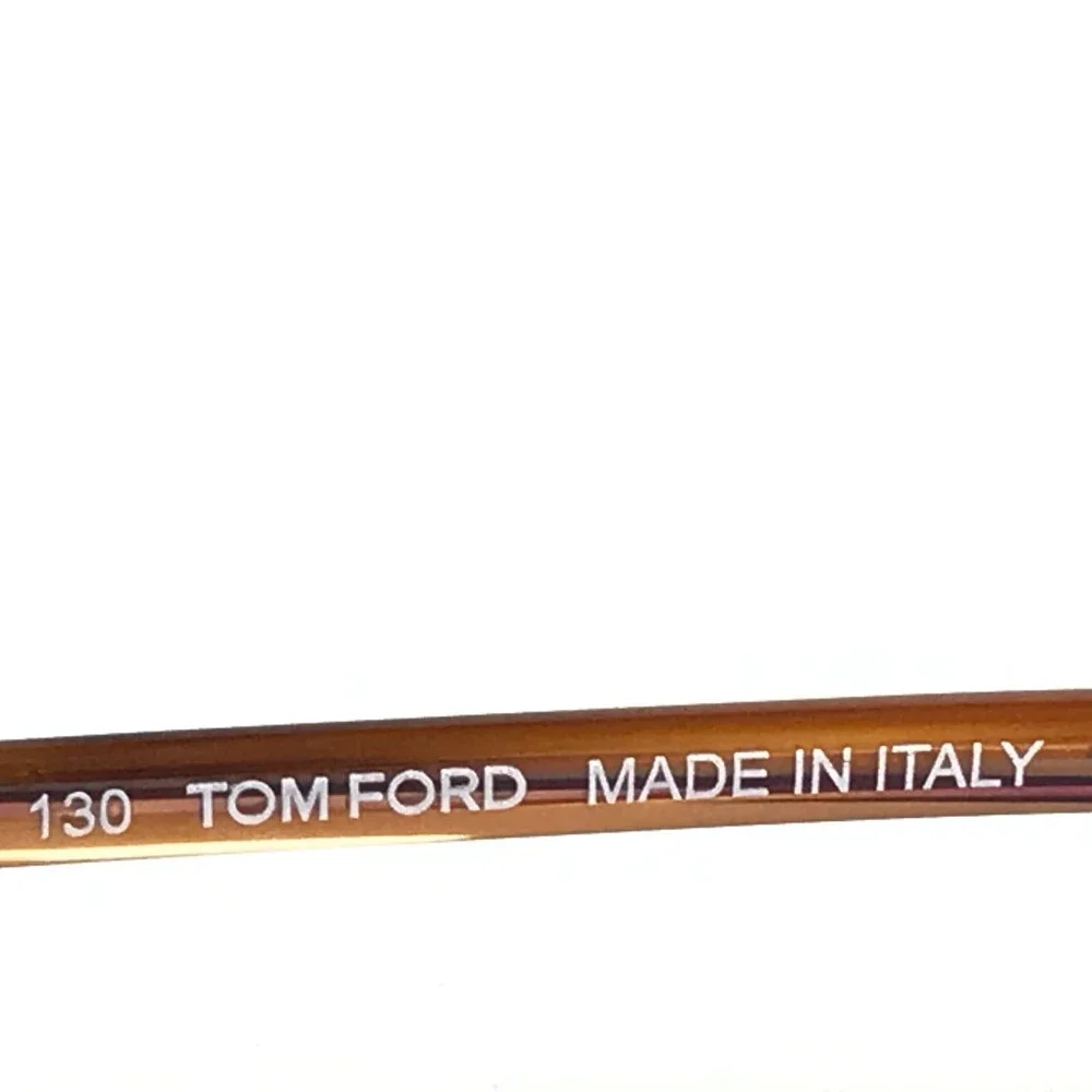 Tom Ford Eyeglasses Frames TF5024 268 Brown Rectangular Full Wire Rim 52-16-130